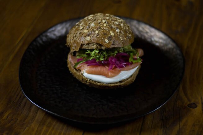Broodje Gerookte zalm